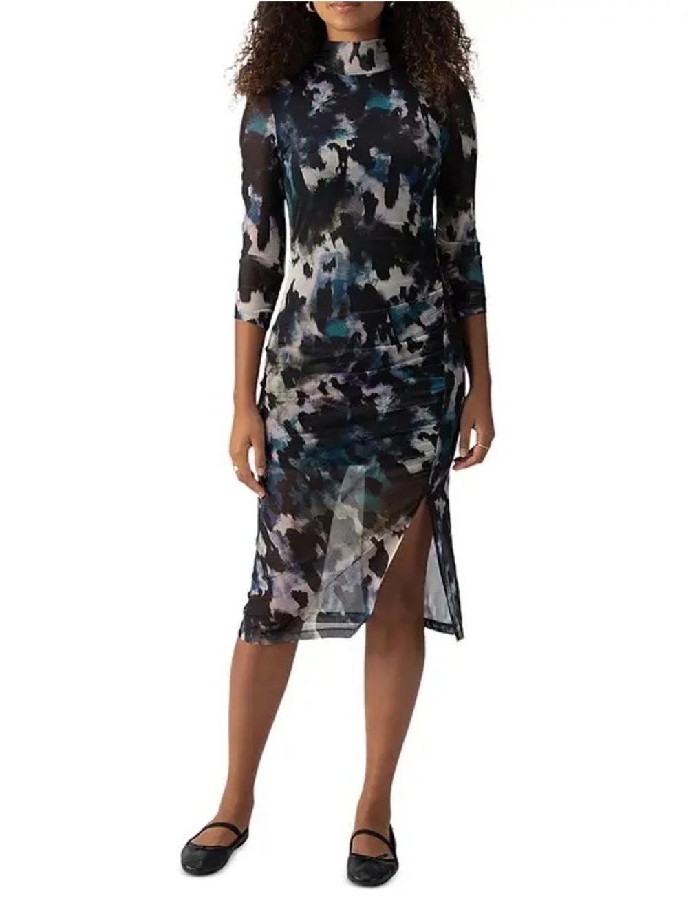 SANCTUARY | Abstract Multi-Color Mesh Dress - Picture 5 of 13